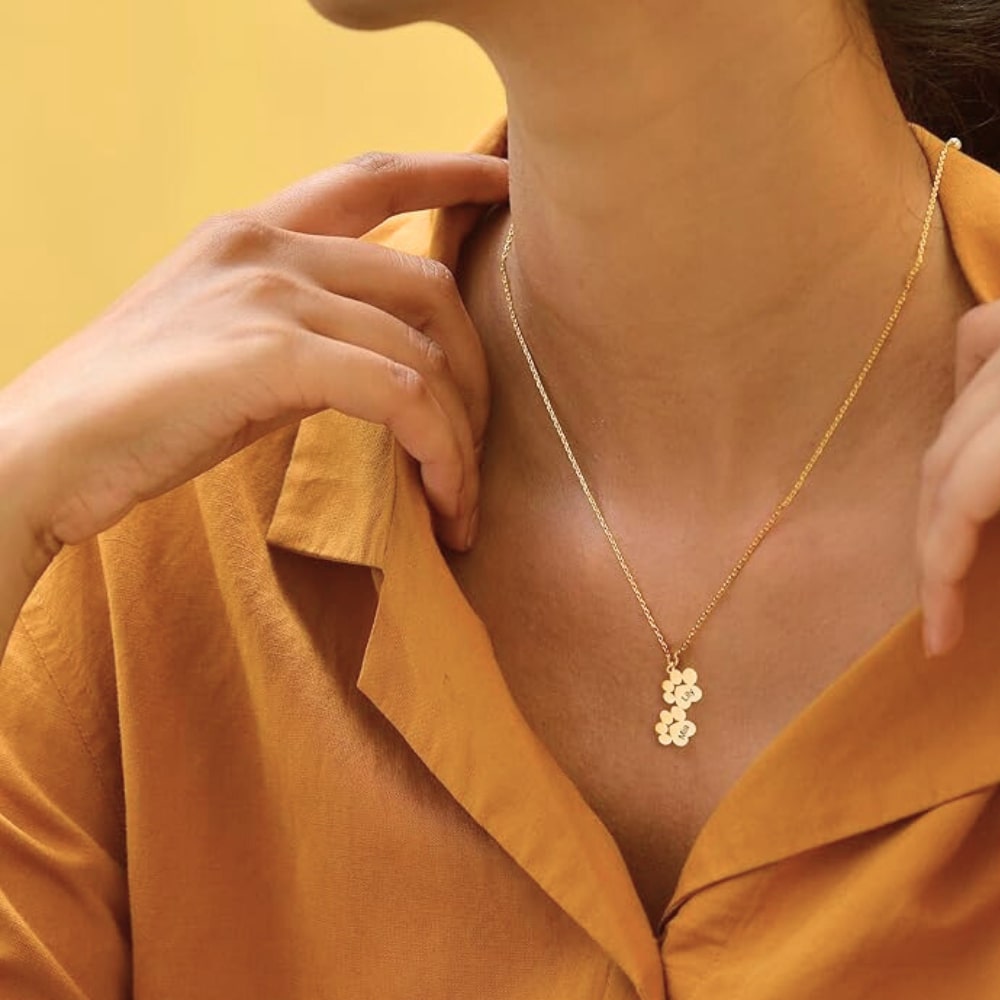 Personalized Paw Necklace