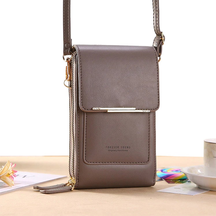 Rachel Phone Bag - Gray